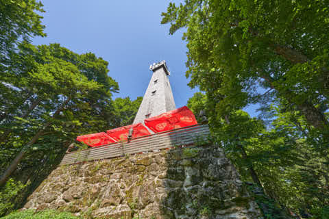 Gemeinde Sonnenwald Landkreis Freyung-Grafenau Brotjacklriegel Aussichtsturm (Dirschl Johann) Deutschland FRG